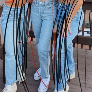 Revice denim size 25 straight leg jeans